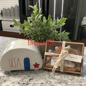 *RAE DUNN USA Camper & WELCOME 4th of July Patriotic Garland